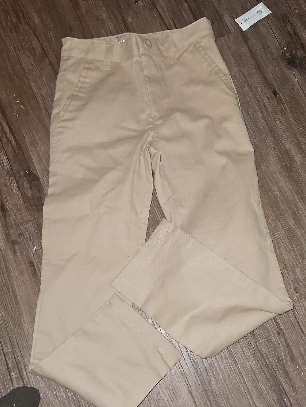 NWT 8 SlimOld Navy Slim Straight Khaki Pants - Tan